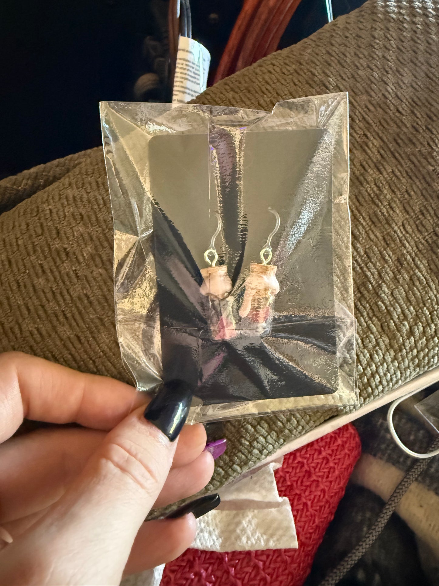 Healing Light Spell Jar Earrings