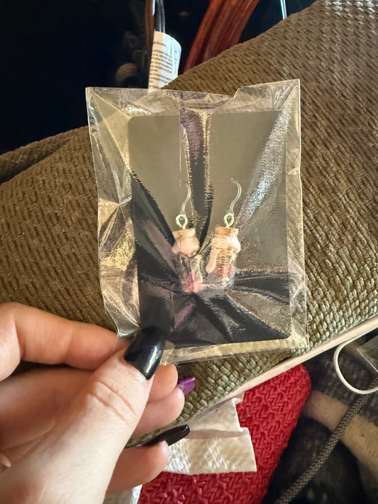 Healing Light Spell Jar Earrings