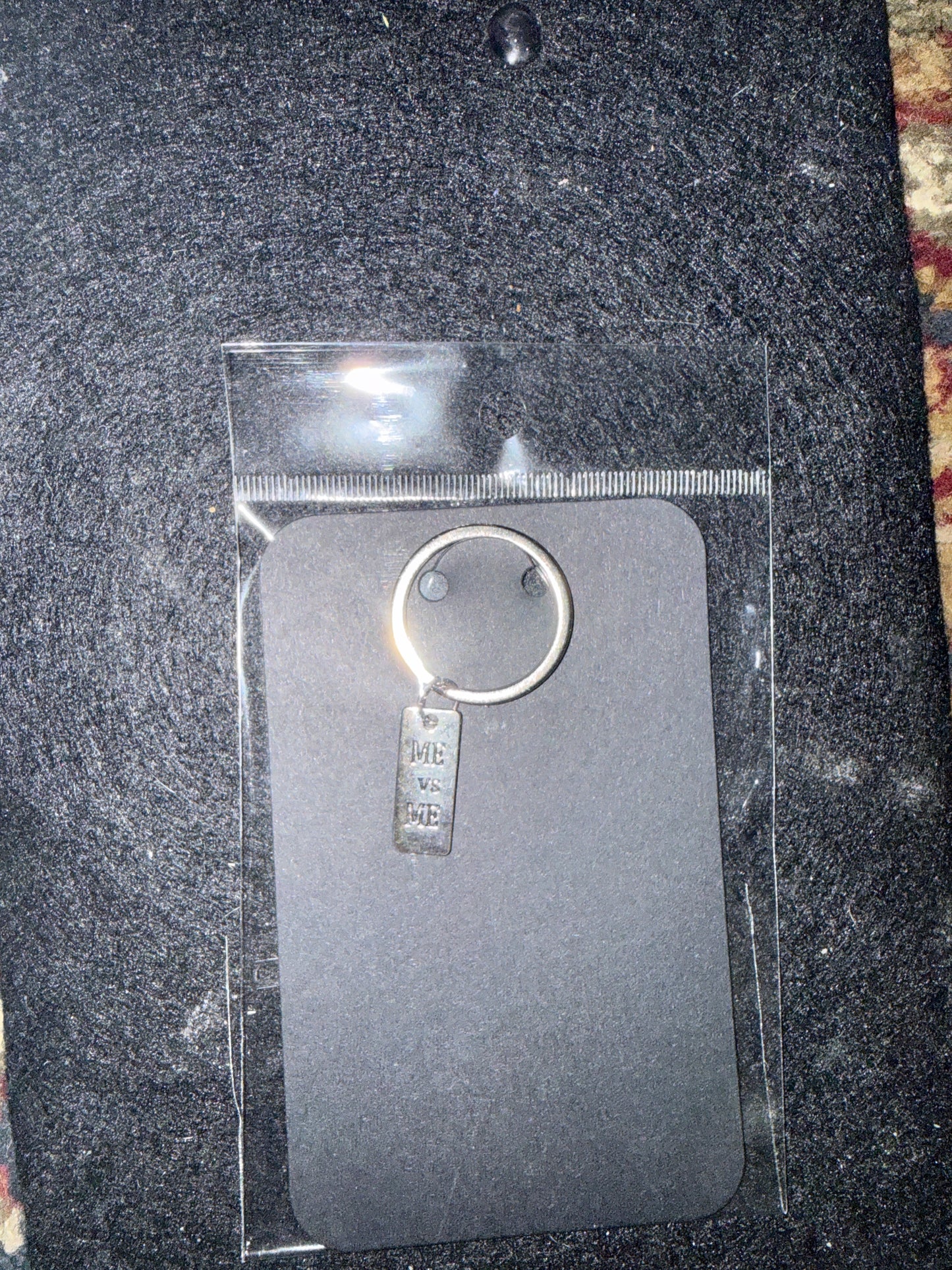 🌙 Me vs Me ✧ Shadow & Light Keychain