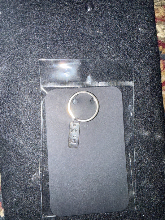 🌙 Me vs Me ✧ Shadow & Light Keychain