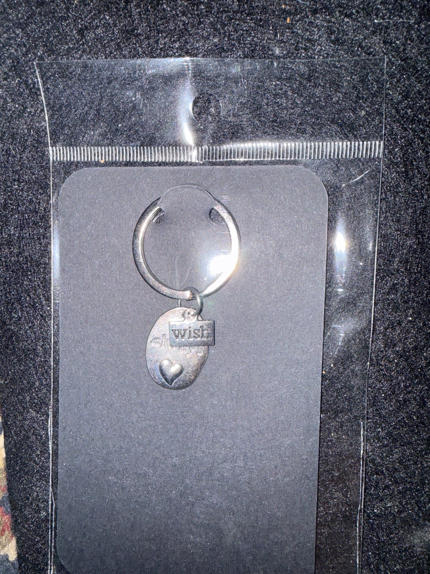 🌙 Wish Always ✧ Hope & Manifestation Keychain