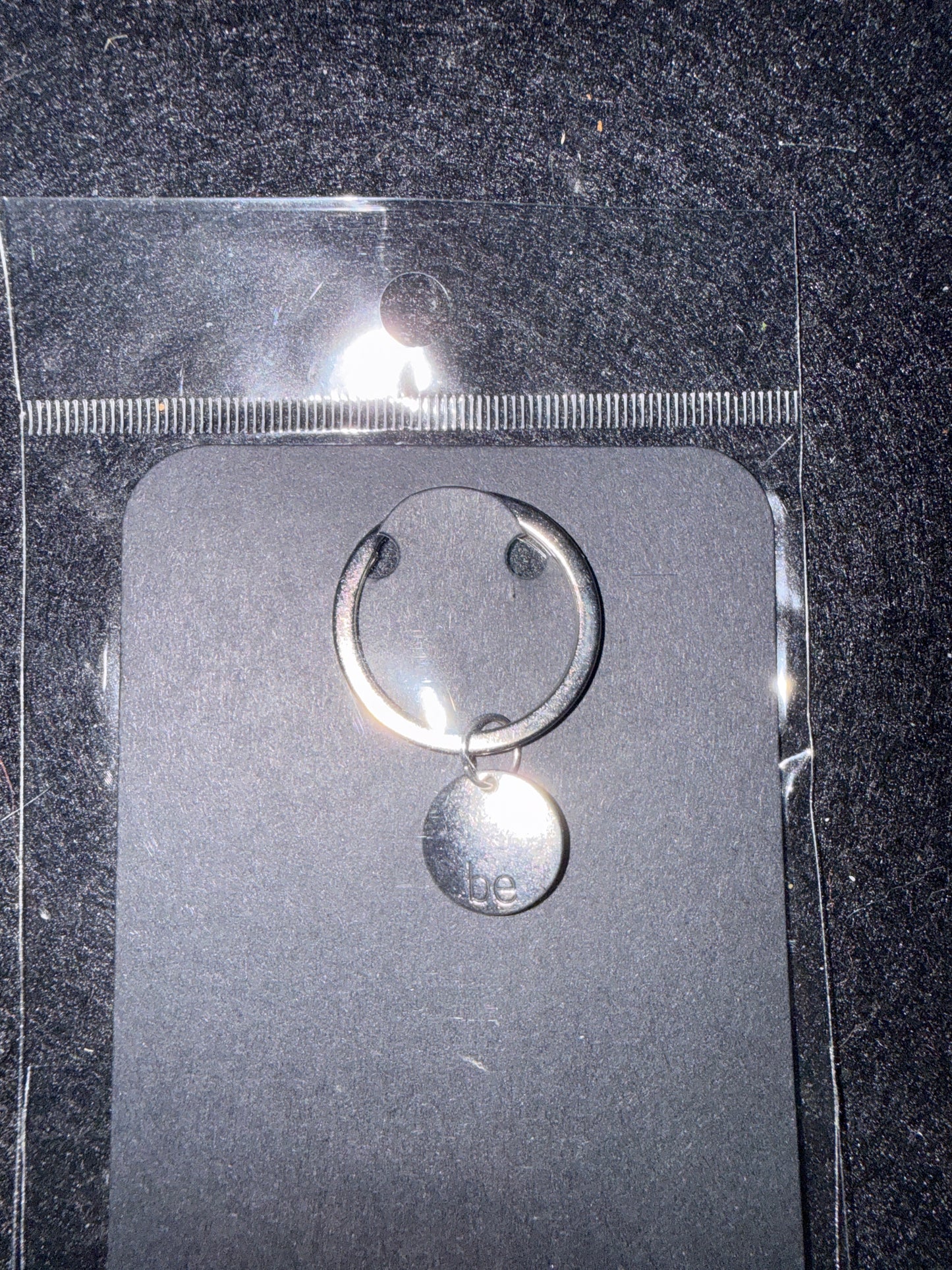 🌙 Be ✧ Presence & Peace Keychain