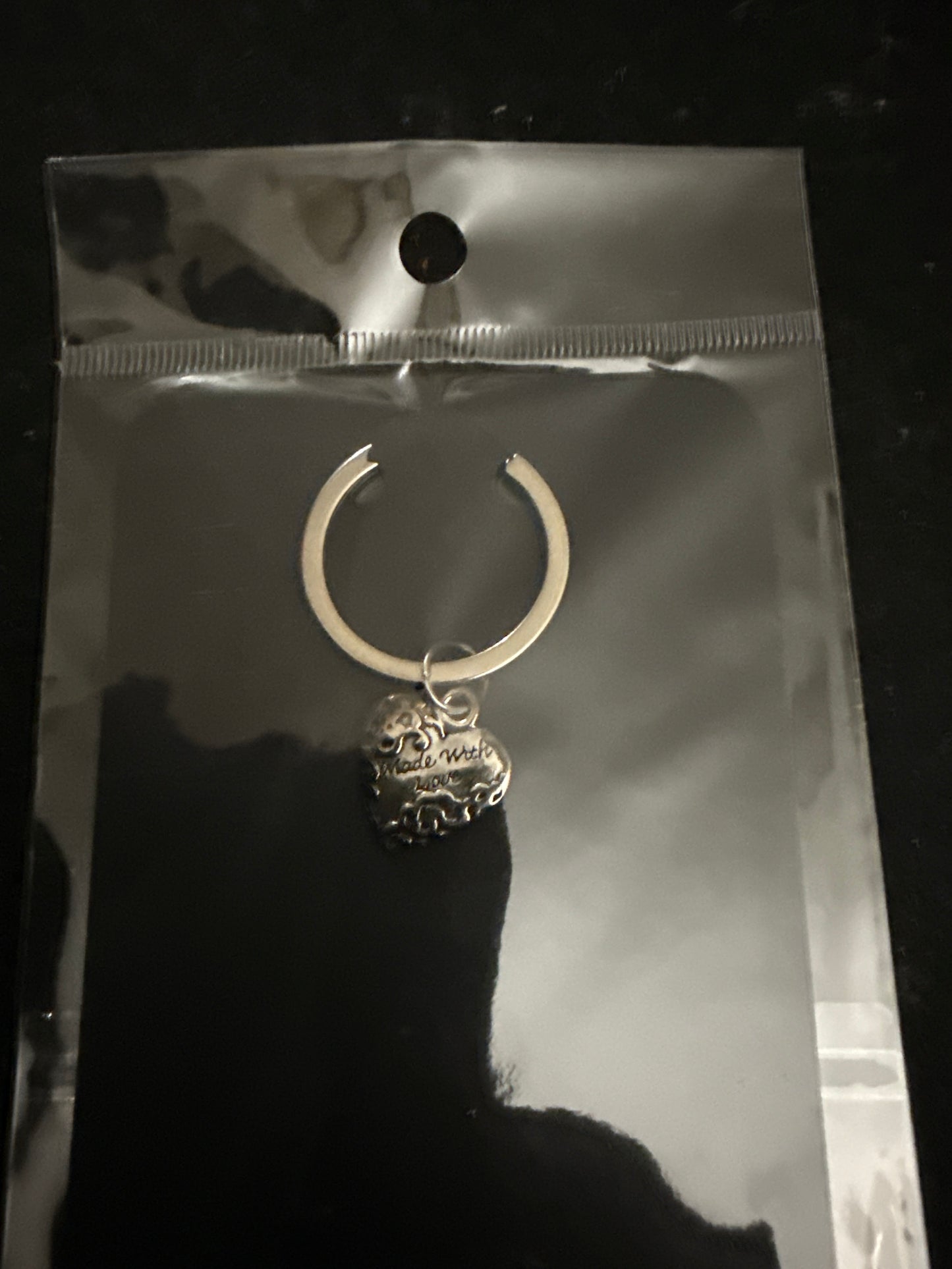 🌙 Made With Love ✧ Heartfelt Blessing Keychain