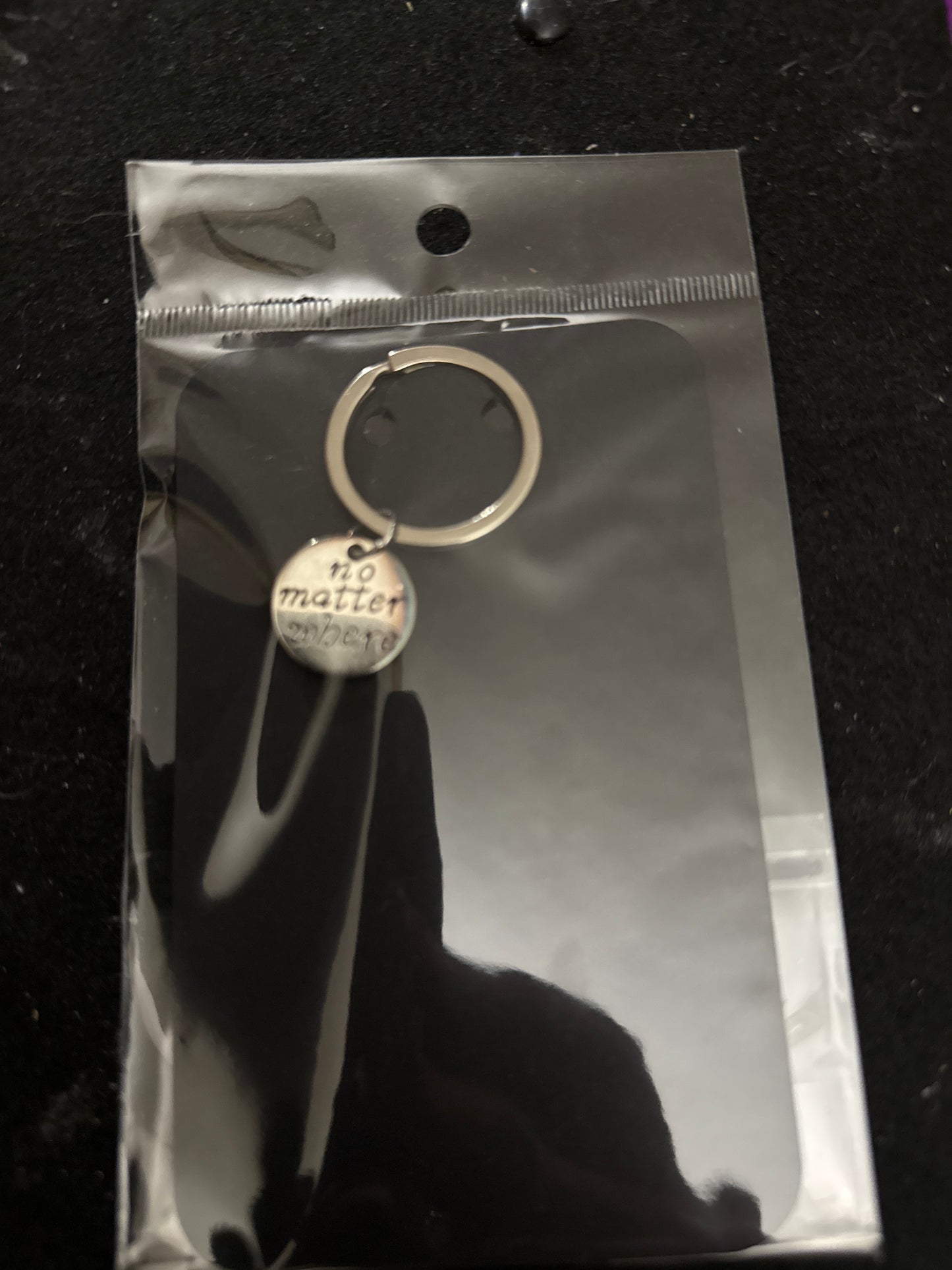 🌙 No Matter Where ✧ Eternal Connection Keychain