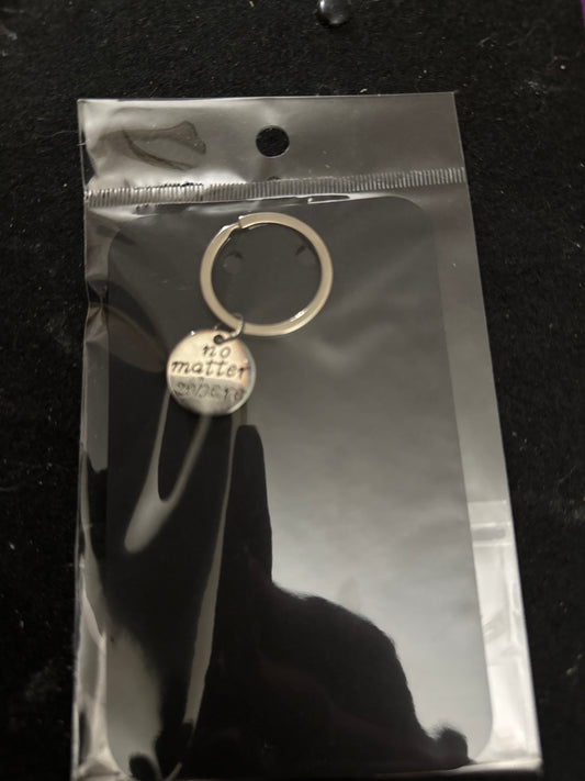 🌙 No Matter Where ✧ Eternal Connection Keychain