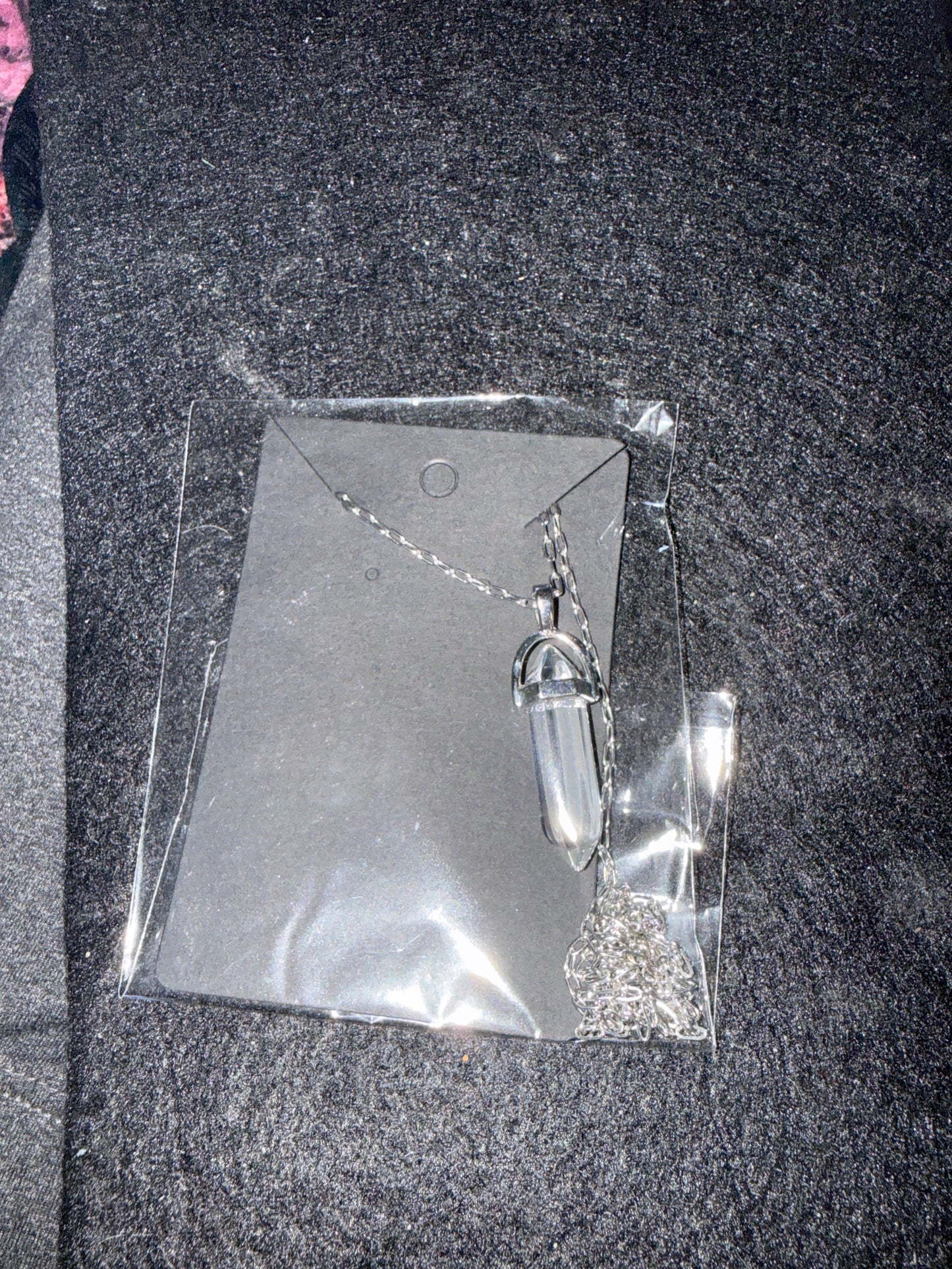 🤍 Clarity of Light ✧ Clear Quartz Energy Necklace