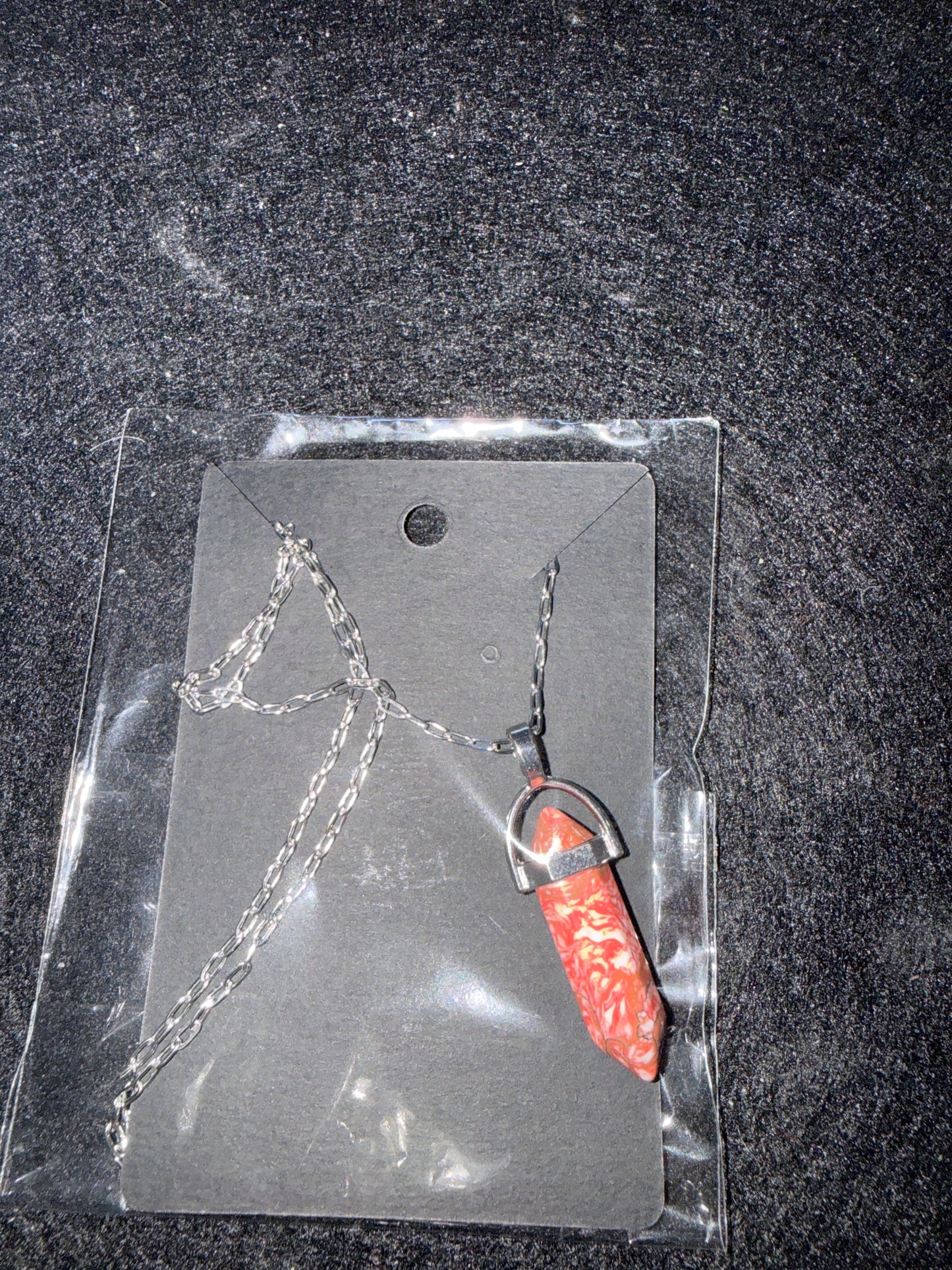 ❤️ Rooted Flame ✧ Red Jasper Necklace