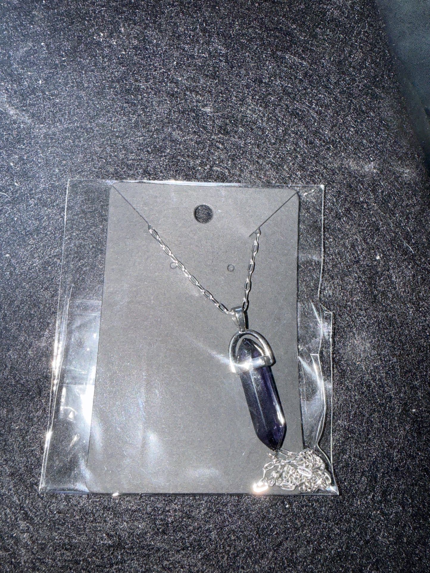 💜 Celestial Calm ✧ Amethyst Point Necklace