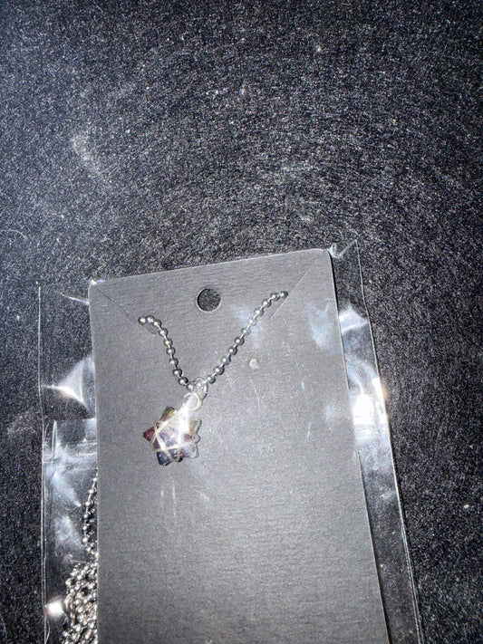 🌈 Celestial Ascension ✧ Merkaba Star Necklace