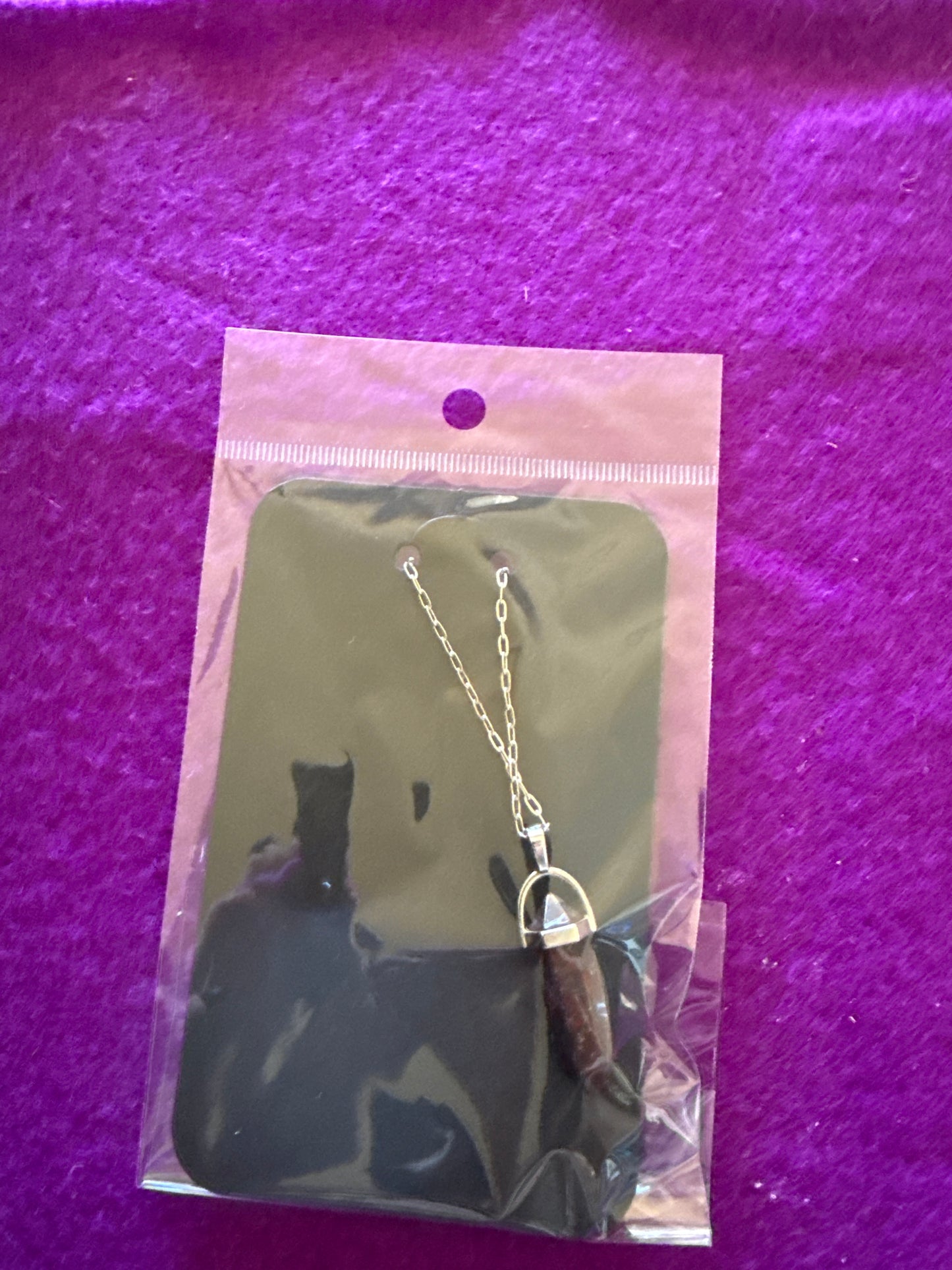 ❤️ Rooted Flame ✧ Red Jasper Necklace