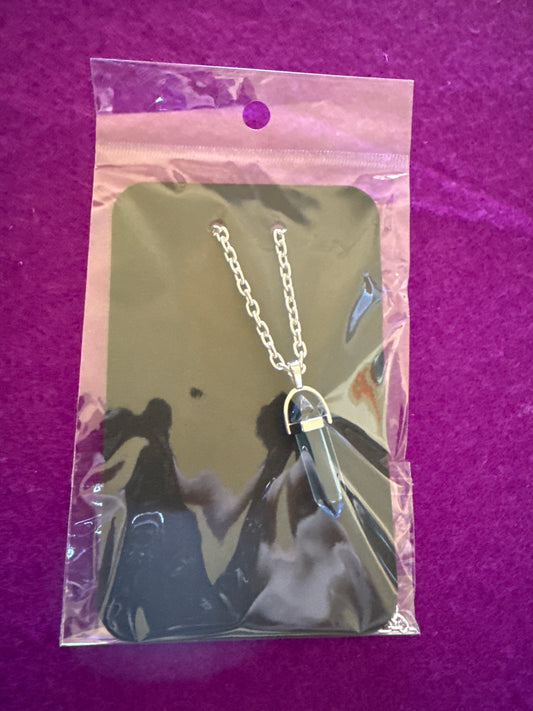 💫 Midnight Wishes ✧ Blue Goldstone Necklace