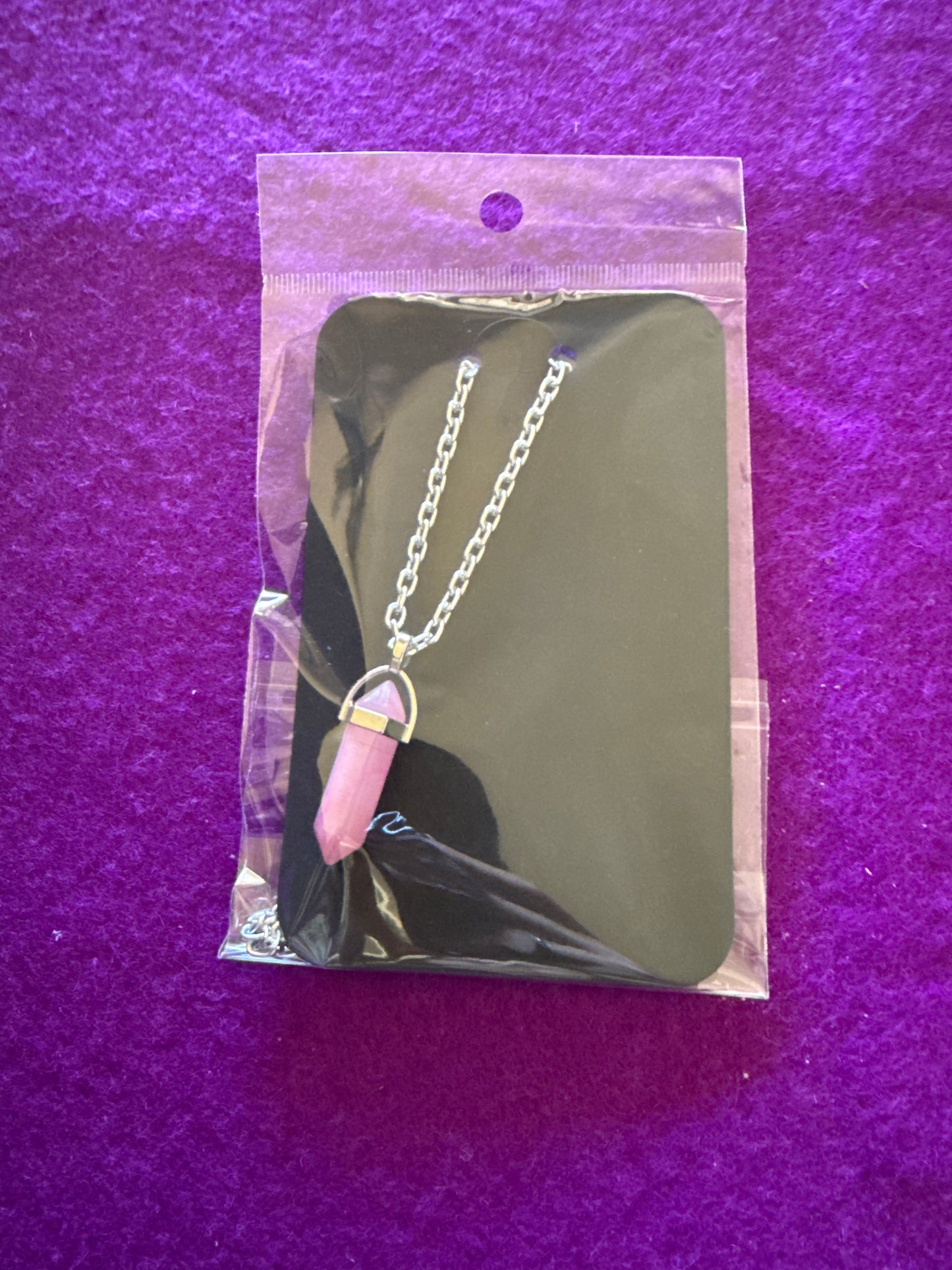 💗 Heartlight ✧ Rose Quartz Necklace