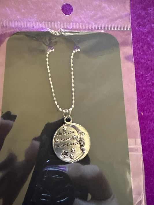 🌙 To the Moon & Back ✧ Lunar Love Necklace