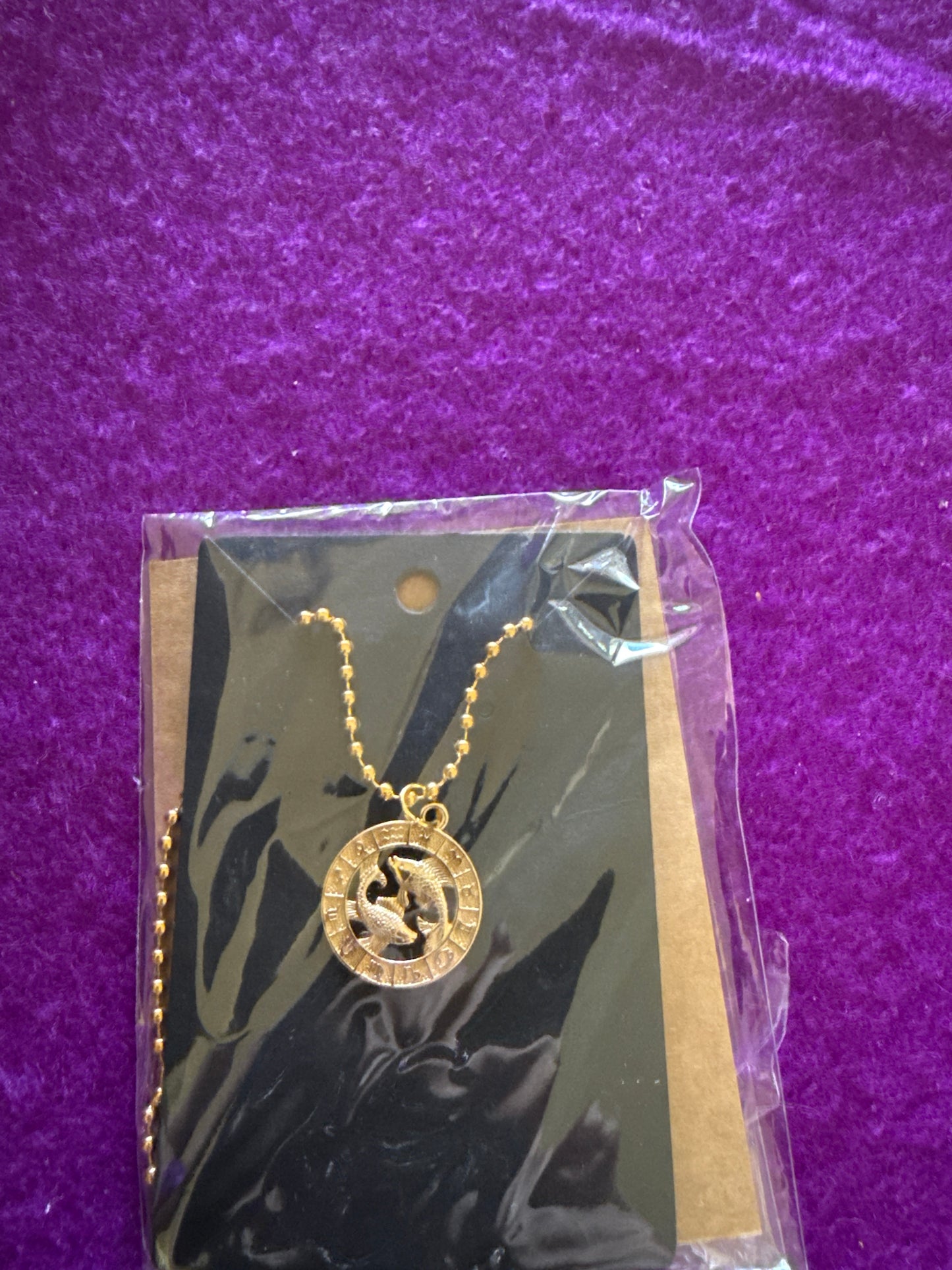 ♓ Pisces Zodiac Necklace ✧ Dreamer & Divine Flow