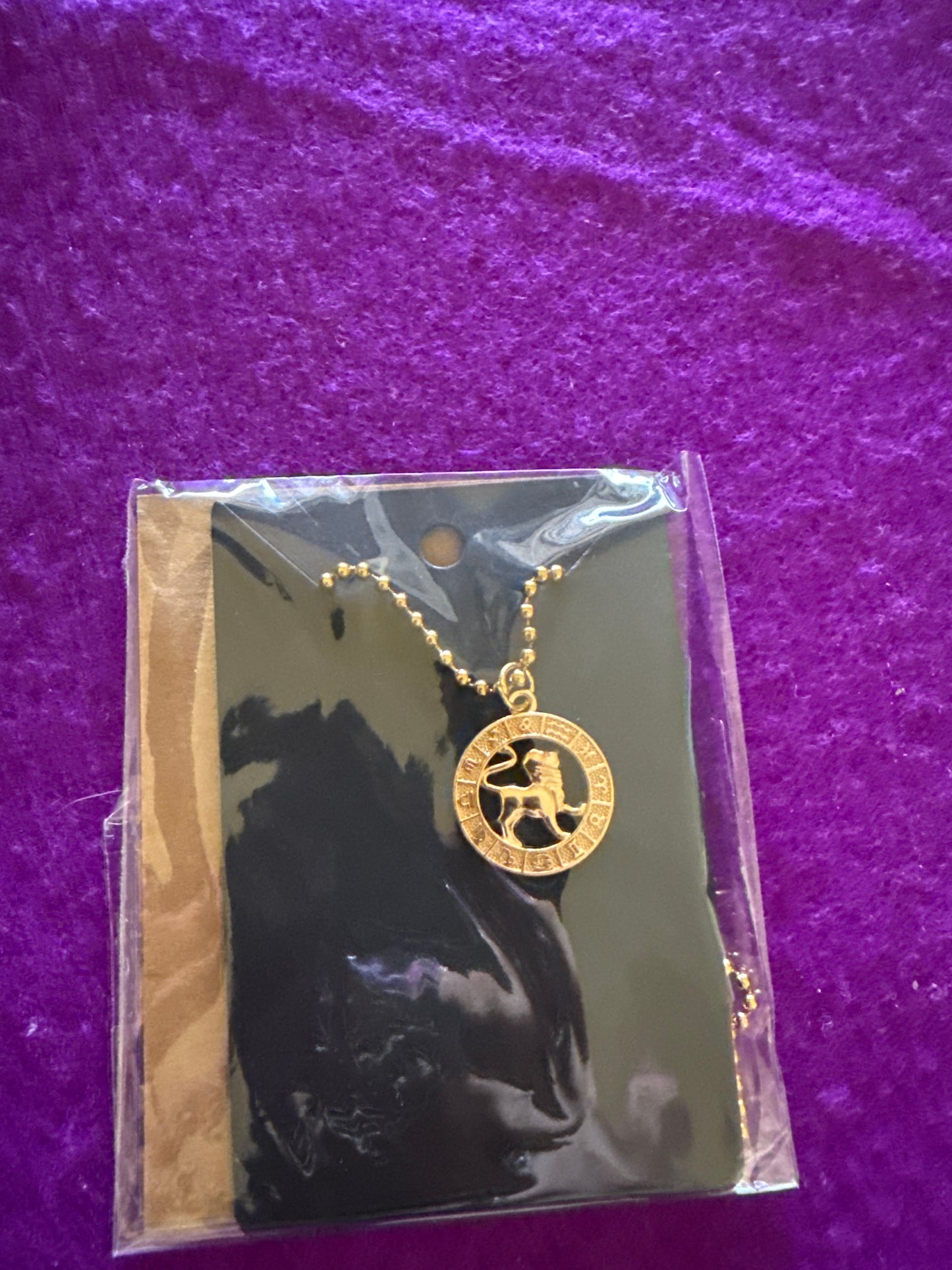 ♌ Leo Zodiac Necklace ✧ Radiance, Courage & Royal Spirit