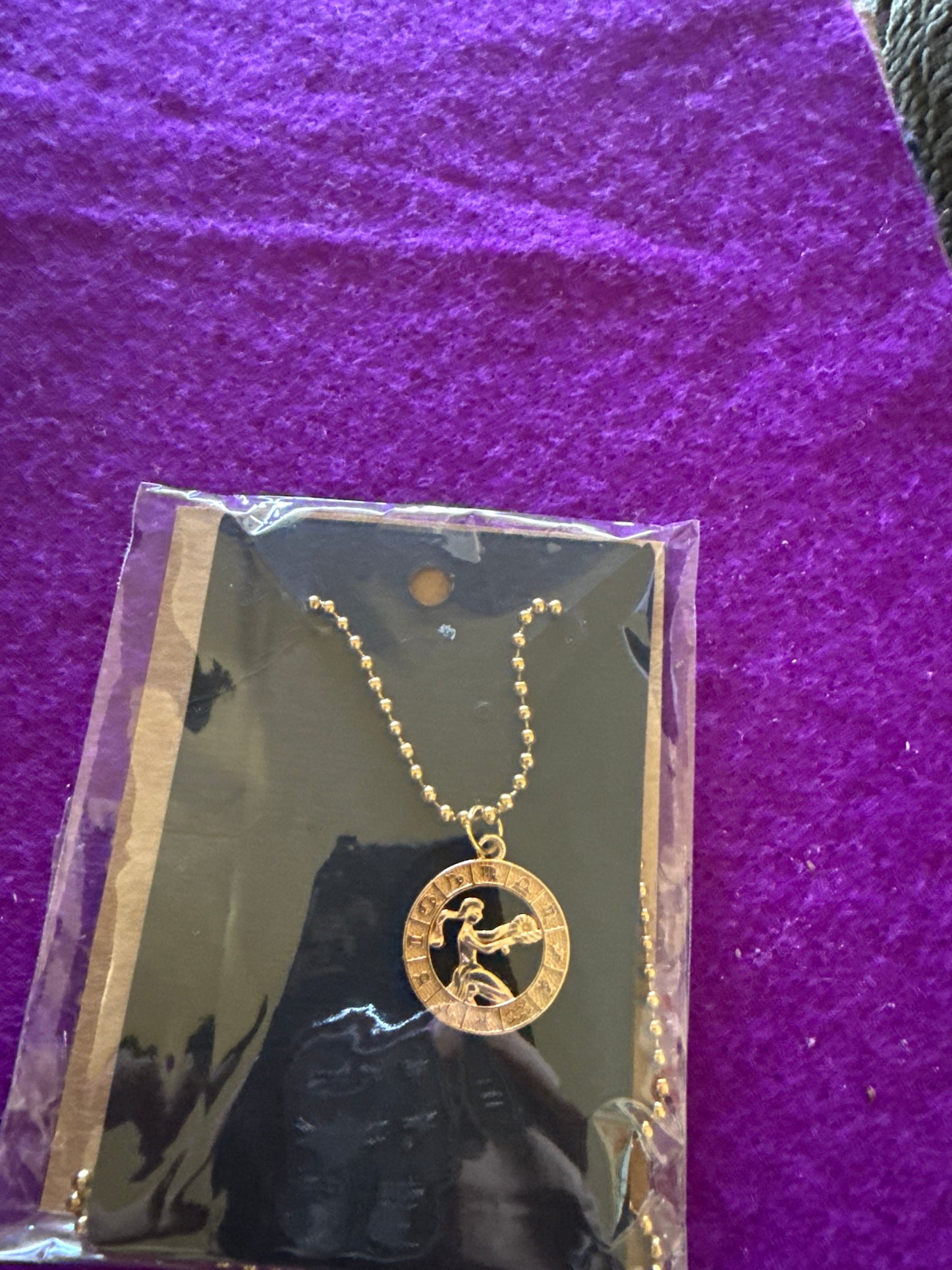 ♍ Virgo Zodiac Necklace ✧ Devotion, Wisdom & Sacred Order