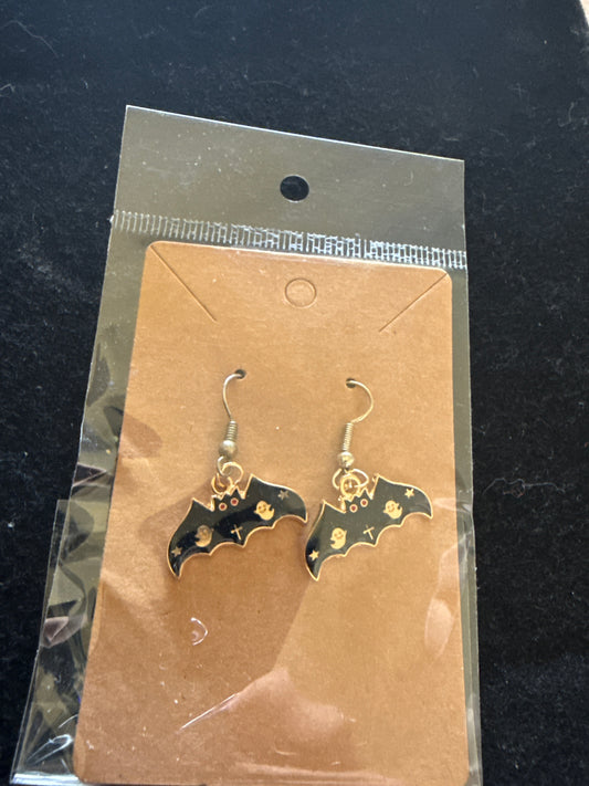 🦇 Nocturnal Flight Earrings ✧ Protection & Shadow Magick