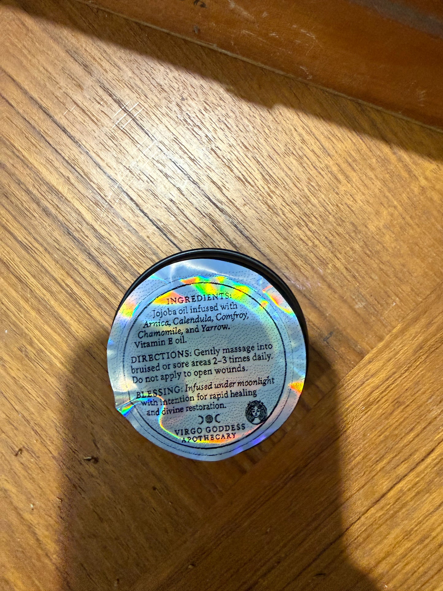 🌙 Celestial Remedy – Bruise-Reducing Healing Balm Travel Size